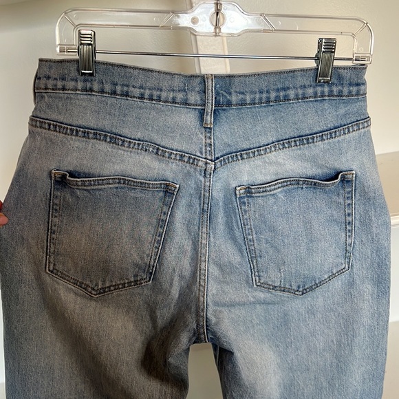 Gap Cone Denim Light Indigo Wash High Rise Wide Straight Jean - 30 R - Picture 7 of 9